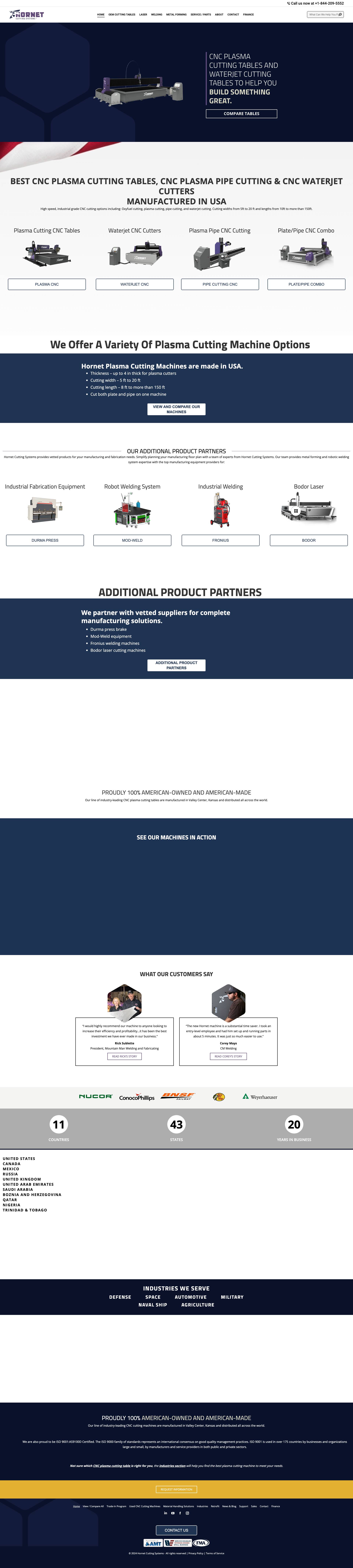 Preview of Hornet Cutting Systems