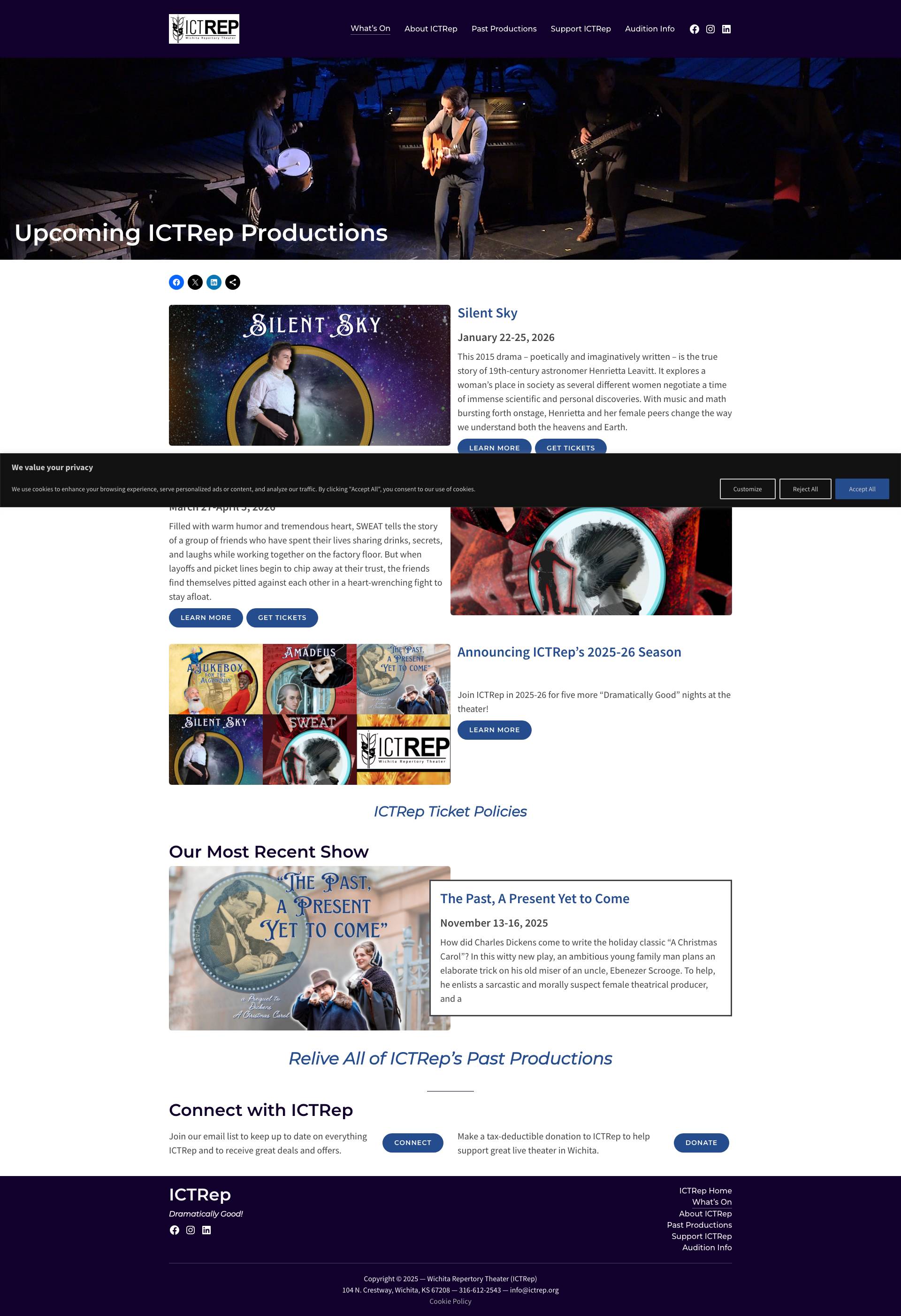 Preview of Wichita Repertory Theater (ICTRep)