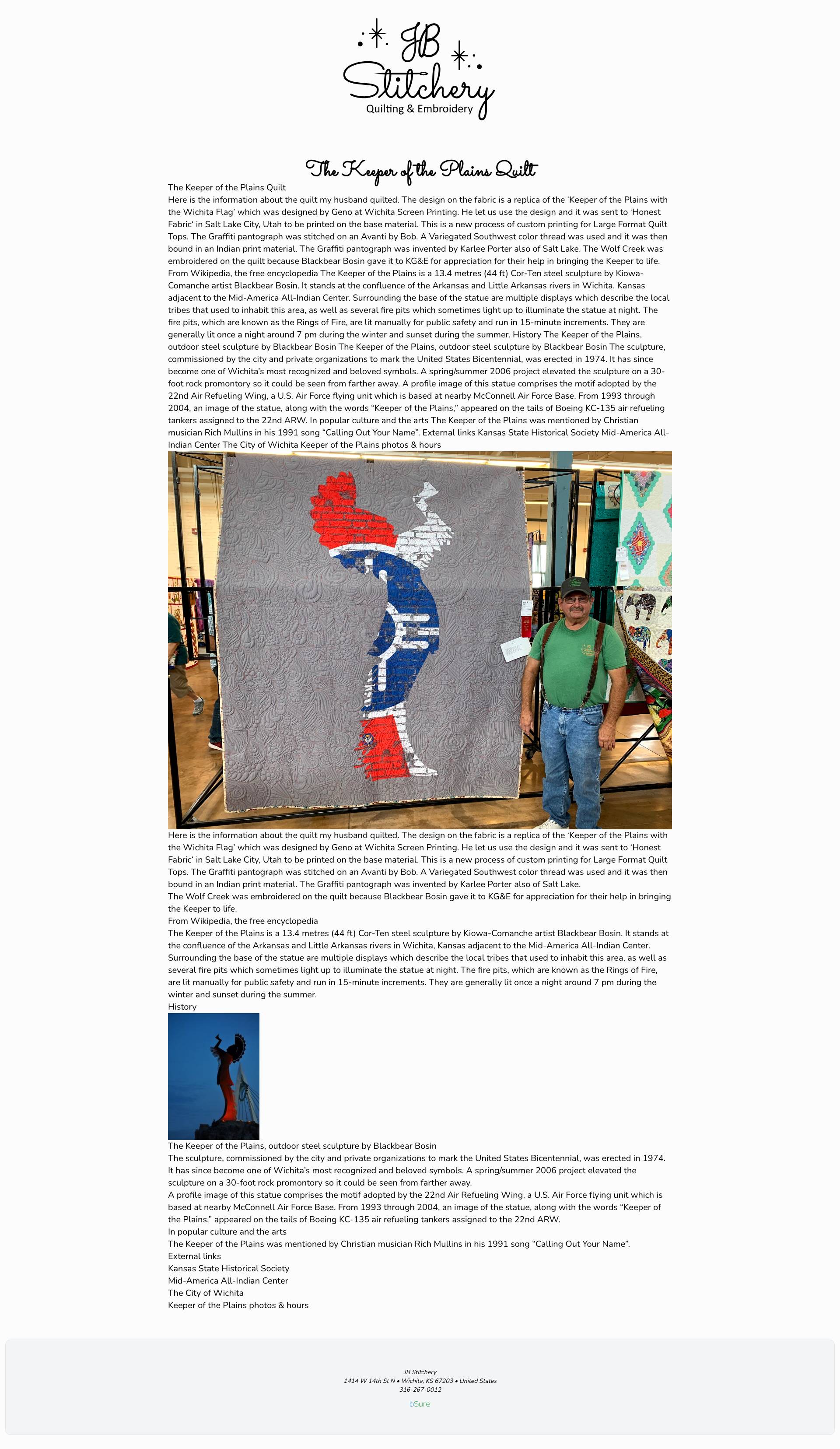 Preview of JB Stitchery