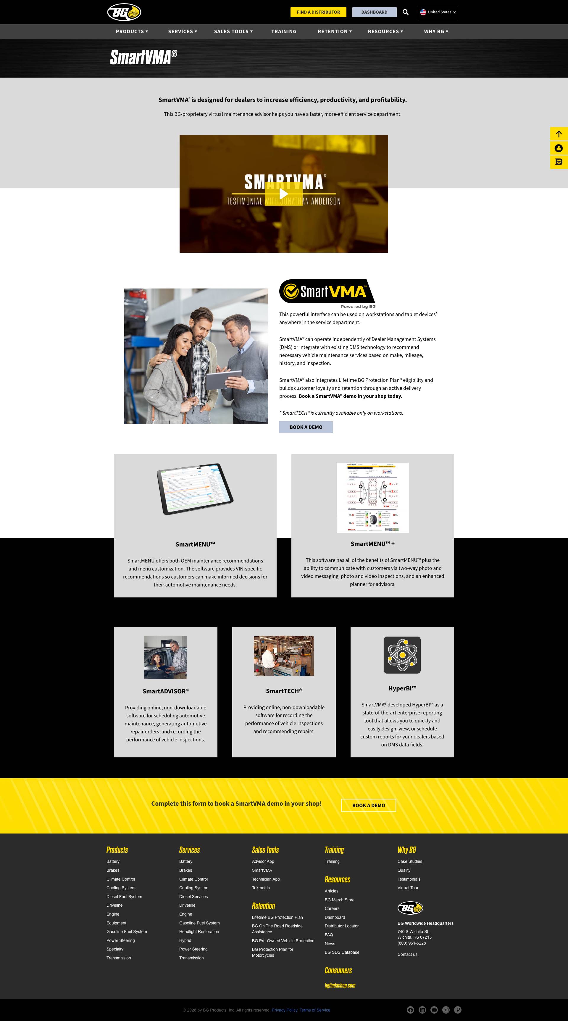 Preview of SmartVMA Platform